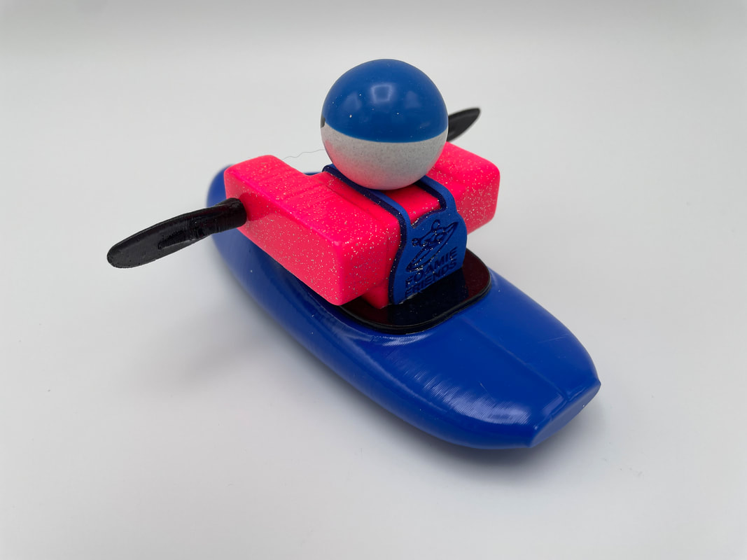 Plastic Mini Foamie Boaters